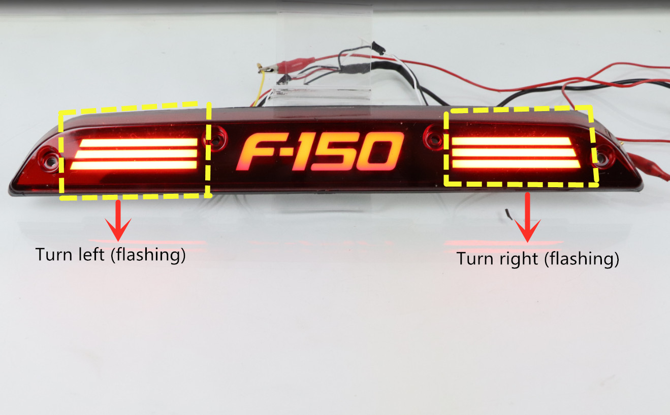 For 2015-2020 Ford F150 F-150 LED Rear Roof Third Rear Brake Stop Light 1pcs