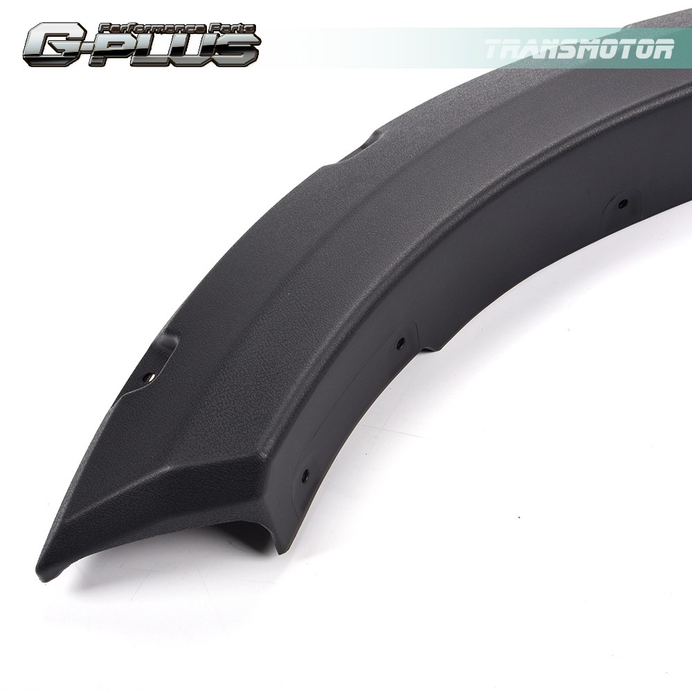 Fender Flares Cover Fit For 2015-2017 Ford F150 Pocket Rivet Style Black Wheel