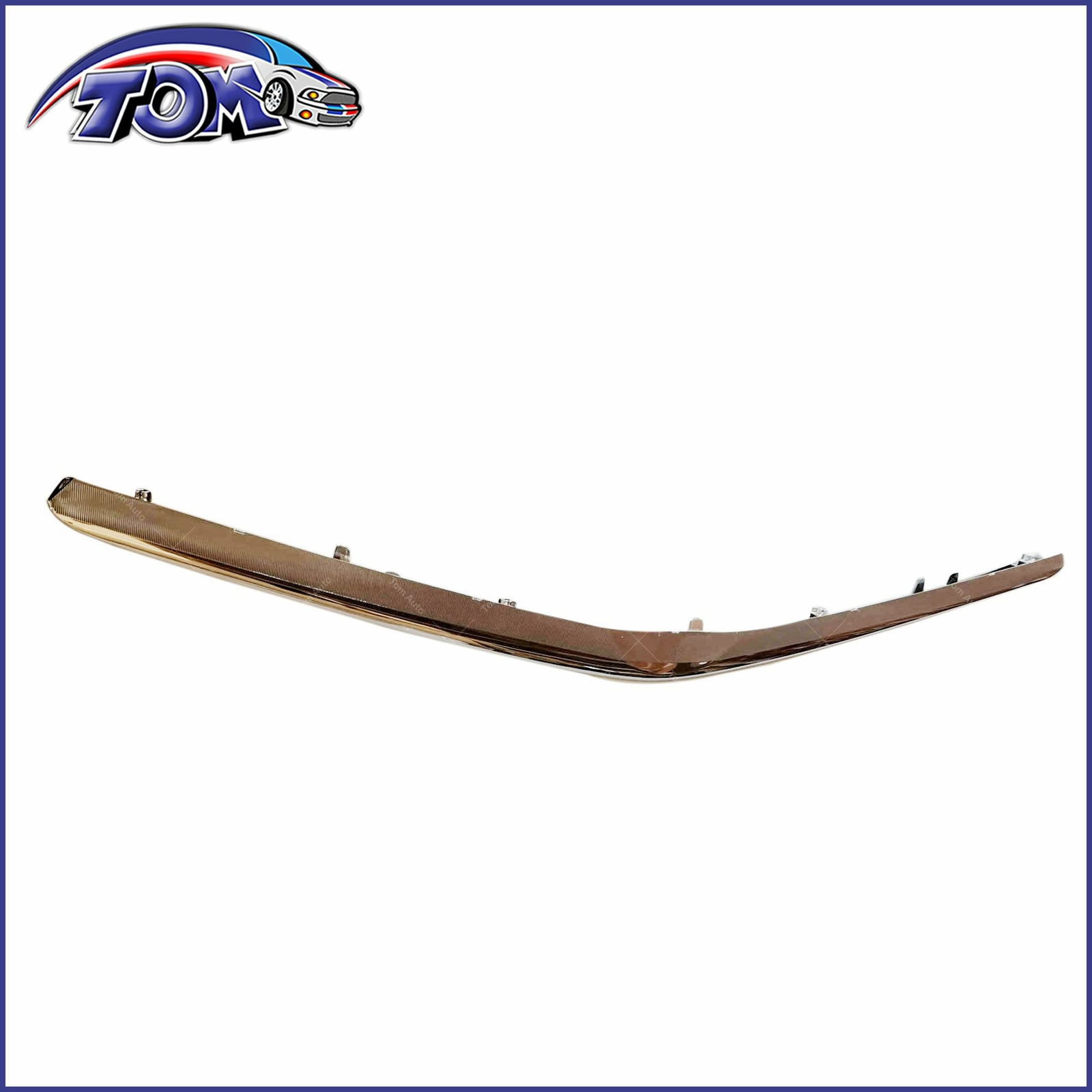 Front Bumper Molding Bumper Trim Chrome Plastic For 2006-2009 Toyota Prius 1.5L