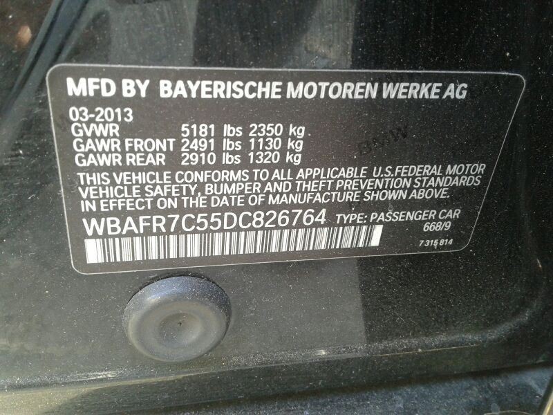 535I 2013 Rocker Panel Moulding 82118