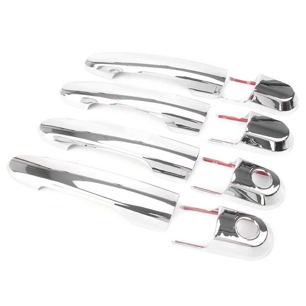 Door Handle Cover Trims Protect Chrome Fit Hyundai Accent 2006-2010 2007 Car ABS