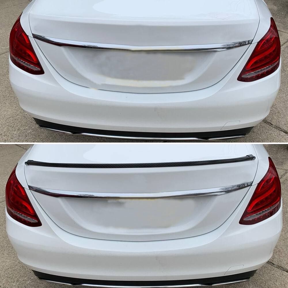 Car Rear Spoiler Wing Carbon Fiber for MERCEDES BENZ A C E Class w204 Universal