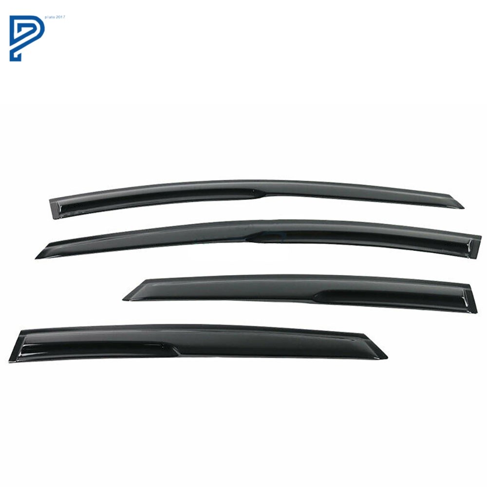 Rain Guard Vent Deflector For Ford Focus 4DR 2008 2009 2010 2011 Window Visors