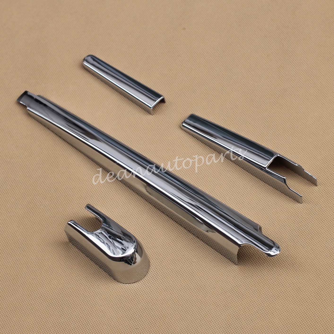 For 2013-2025 Mazda CX-5 KE KF Rear Windscreen Wiper Cover Trims Glossy Chrome