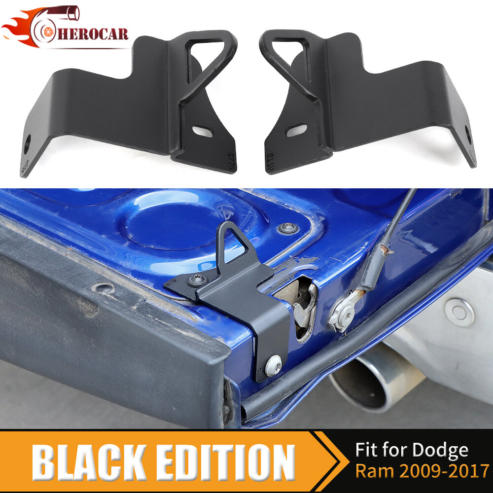 2Pcs Tailgate Tie Down Hook Cargo Bed Anchor Ring For RAM 1500 09-17 Accessories