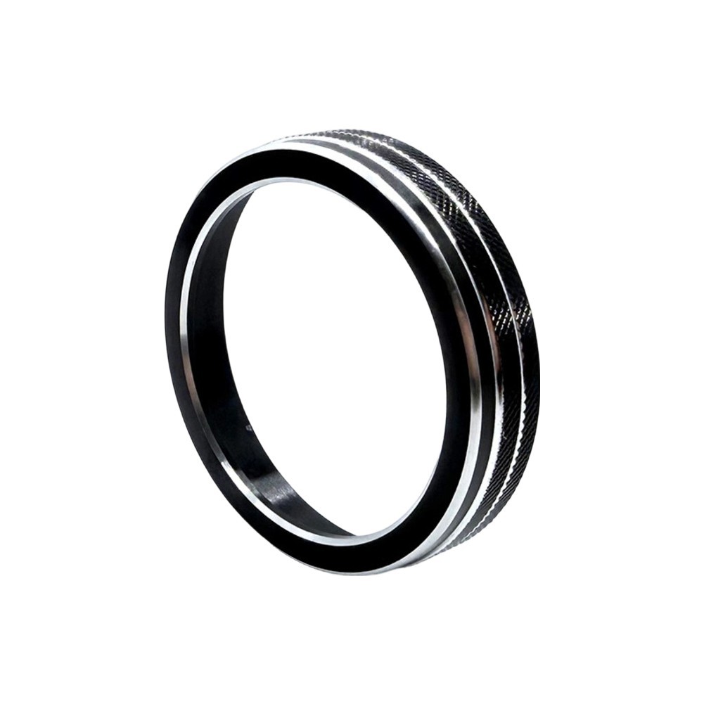 Aluminum Alloy Dashboard AC Knob Trim Ring Fits Fit for Hyundai Ix45 2013-2017