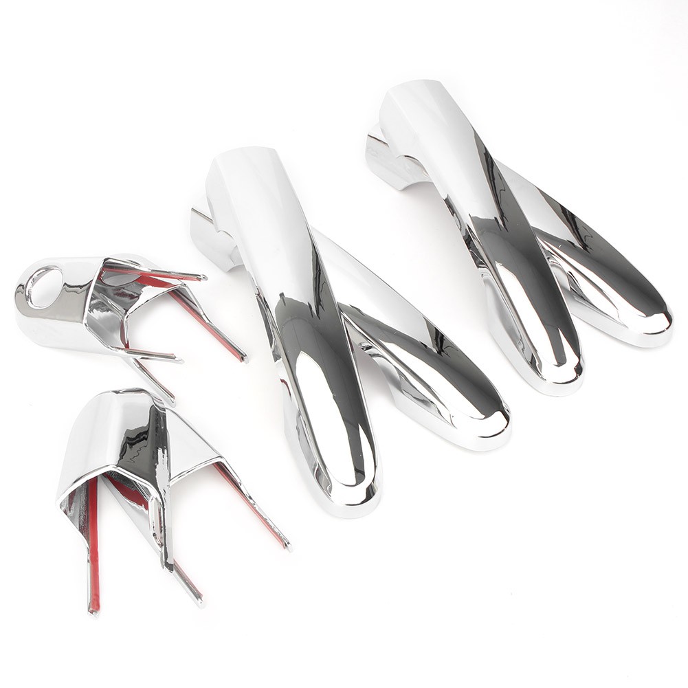 Door Handle Cover Trims Protect Chrome Fit Hyundai Accent 2006-2010 2007 Car ABS