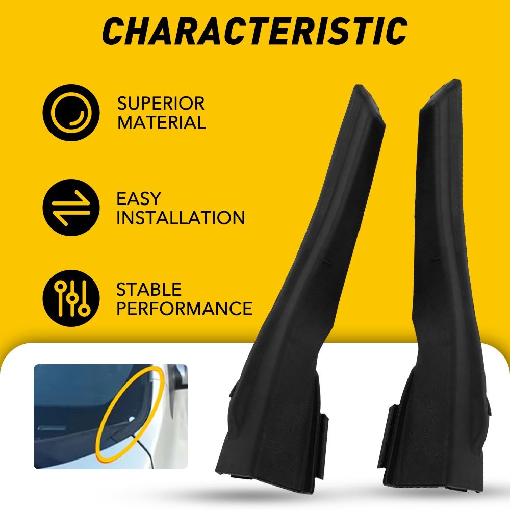 Front Wiper Side Cowl Covers Kit Fit For Extension Hyundai Tucson ix35 2010-201