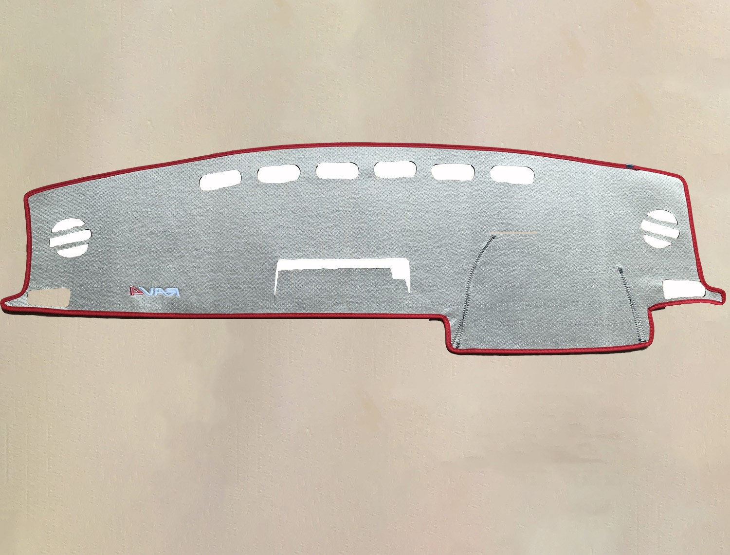 Dashboard Mat Custom Fit 2013-2018 Toyota RAV4, Dash Cover Pad Mats Red Trims