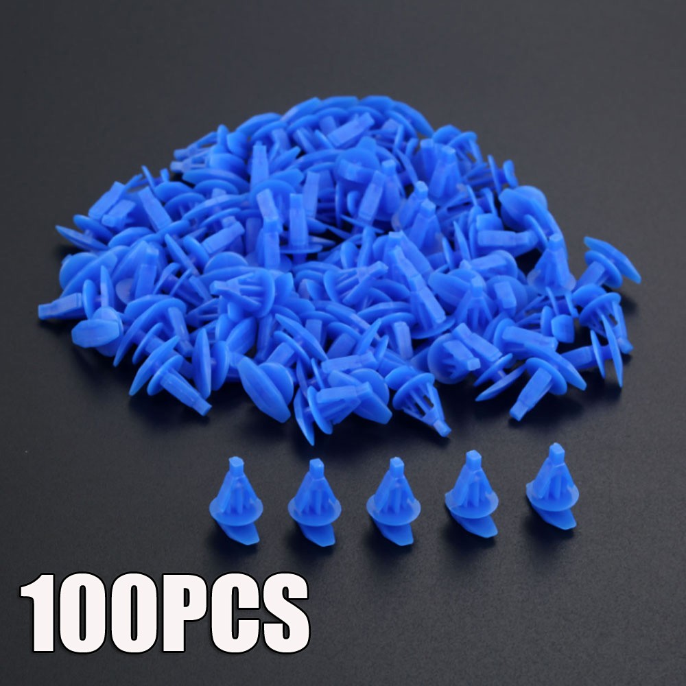 100Pcs/Set Car Weatherstrip Retainer Clips Door Window Seal Fastener Accessories