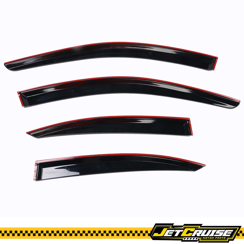 Fits 06-13 Lexus IS250 IS350 08-14 IS F Acrylic Window Visors Sun Rain Guard 4pc