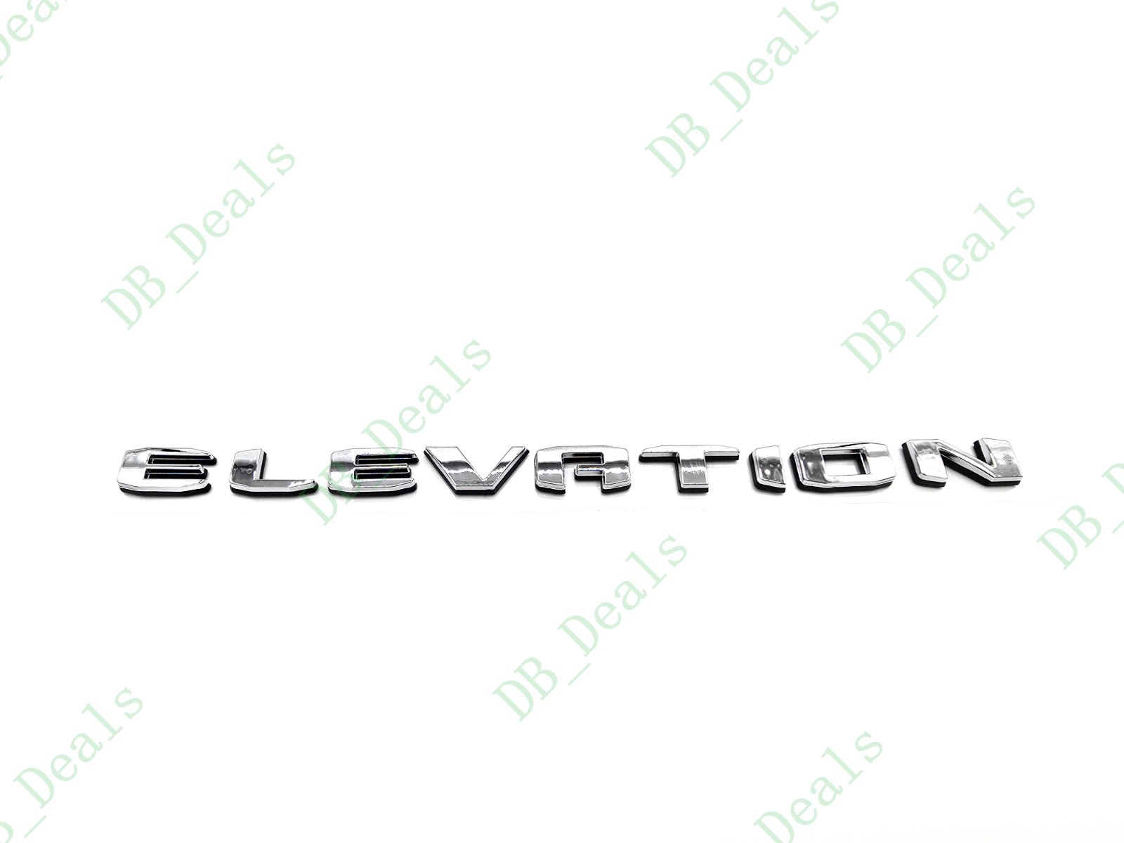 Replacement Chrome Black Rear Tailgate Elevation Emblem 2025+ Yukon Yukon XL
