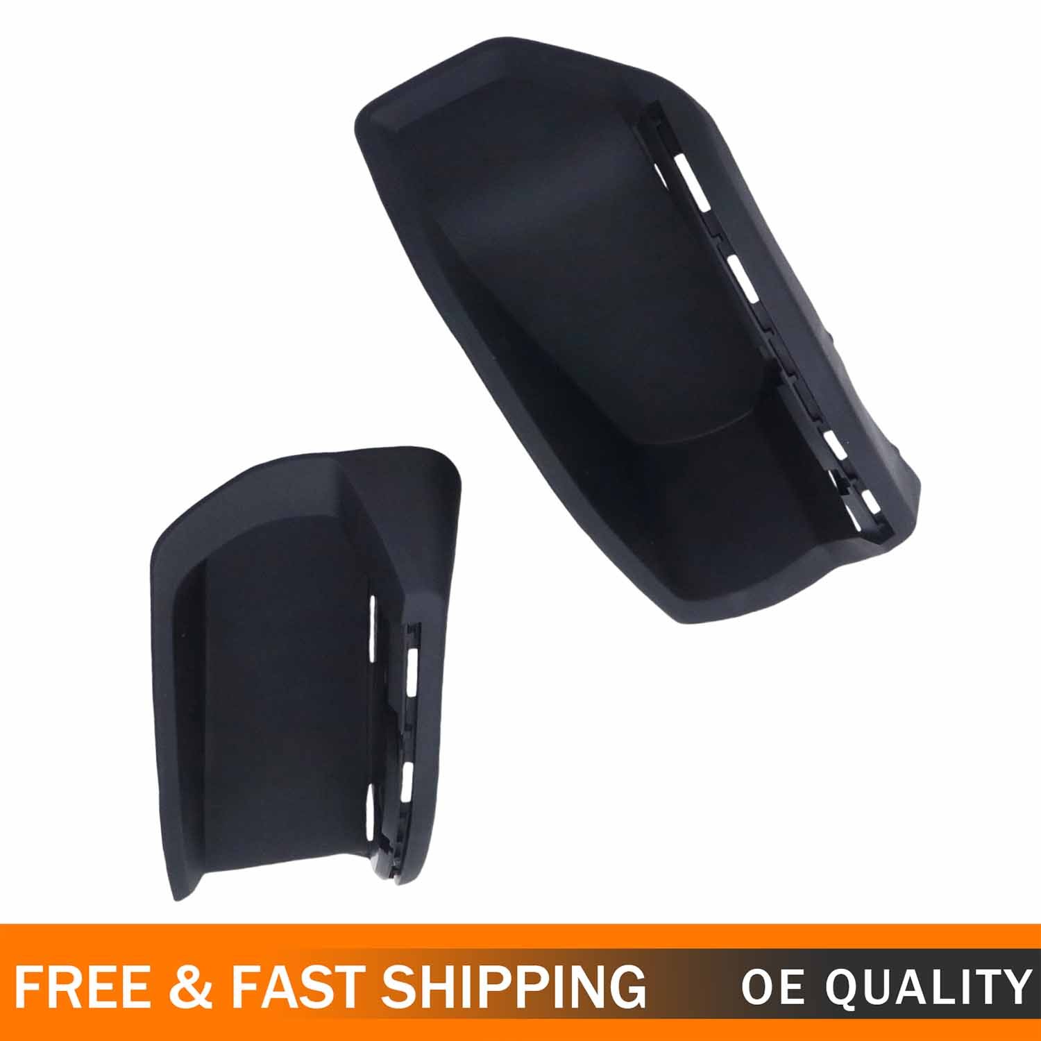 Rear Polypropylene Plastic Bumper End Step Insert fit Chevy Silverado 1500 GMC