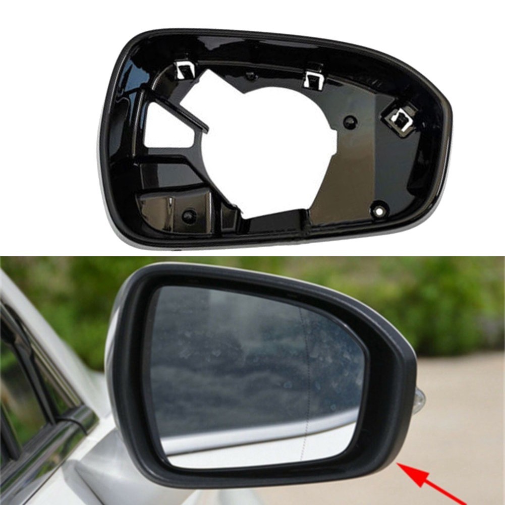 Sleek Black Mirror Frame Trim Replacement for Ford Fusion Perfect Fitment