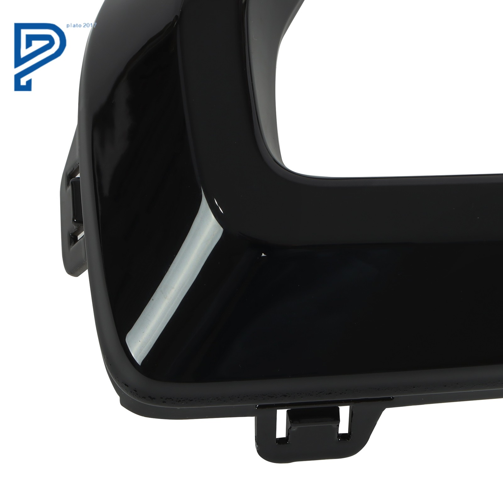 Front Left & Right Side Bumper Trim Molding Gloss Black For Honda CR-V 2023-2025