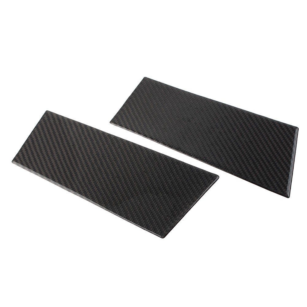 2x Exterior Door Window B Pillar Post Cover Trim For Nissan 350Z Z33 2003-2009
