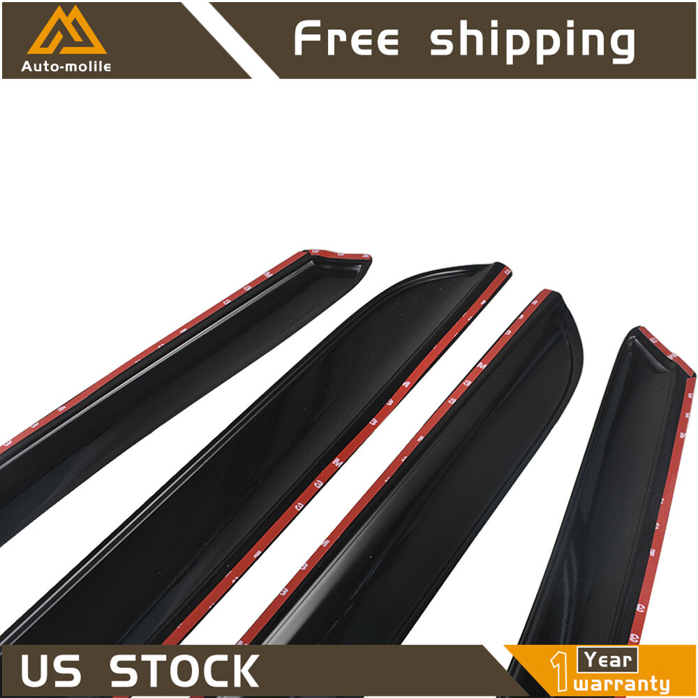 For 2005 2006 2007 Honda Odyssey Window Visors Rain Guard Sun Shade Vent 4Pcs