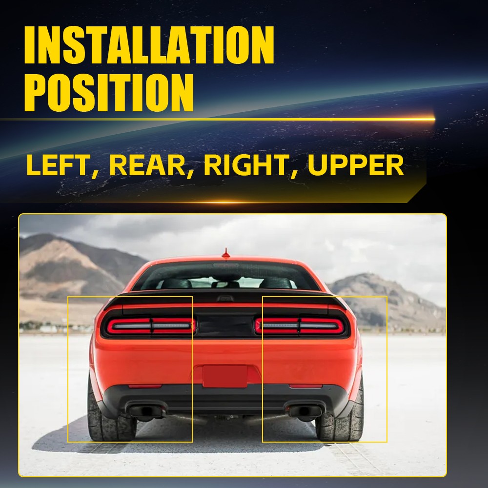 1-10x Rear Bumper Upper Support Brackets Fit 08 09 10 11 12 13-21 Challenger