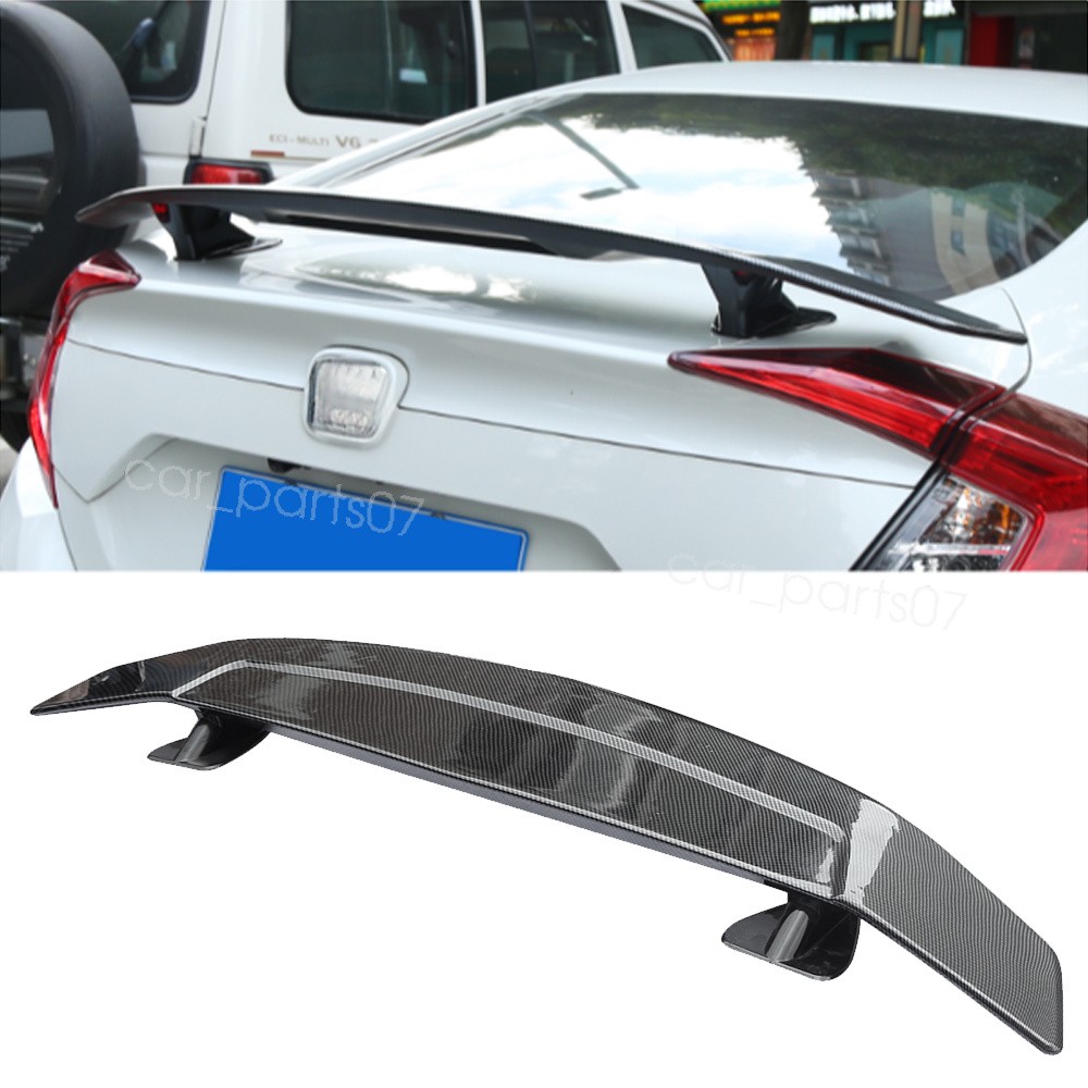 46″ Carbon Style Rear Trunk Spoiler Wing GT Style Racing Lip For Dodge Neon R/T
