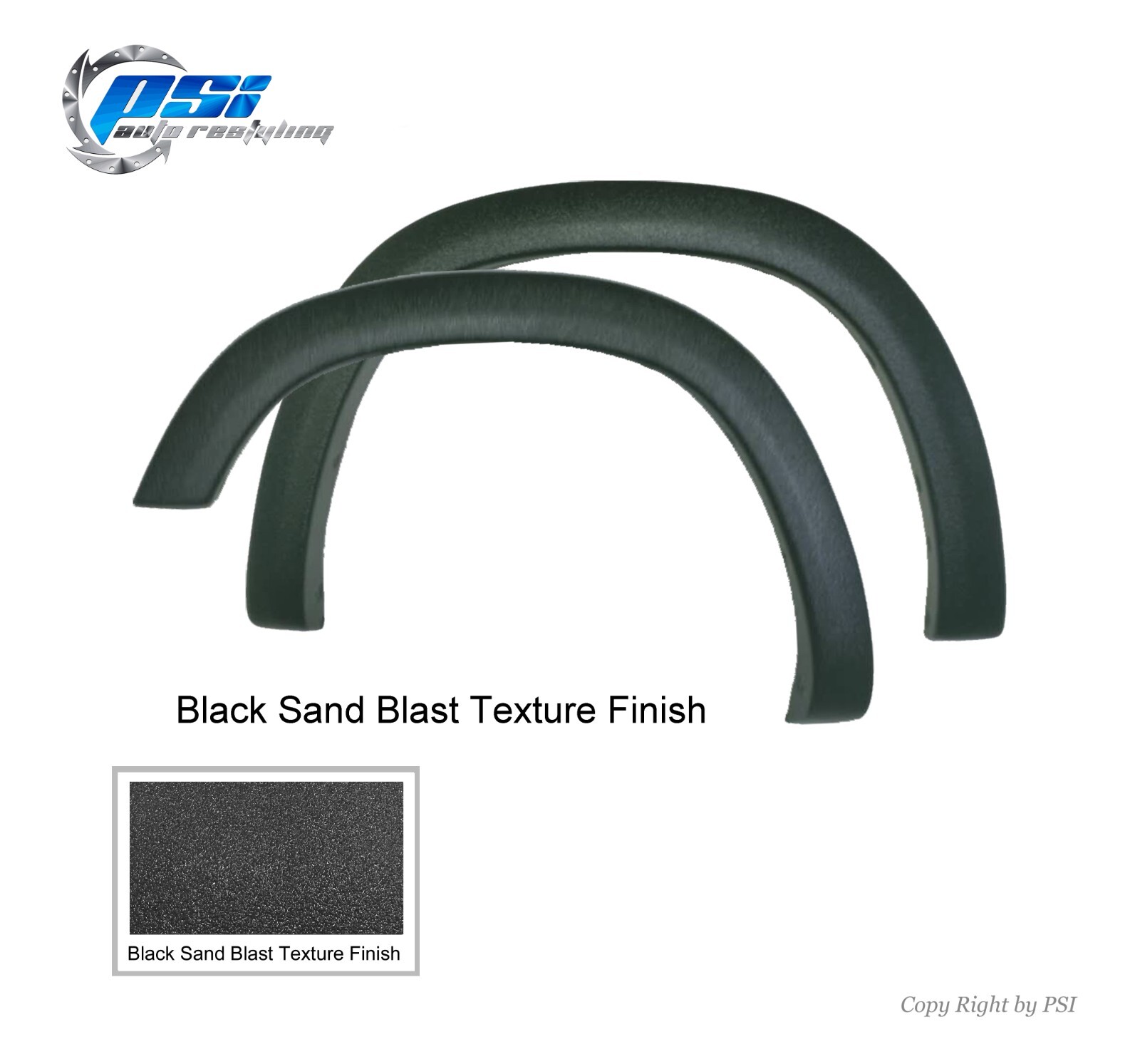 OE Style Fender Flares Sand Blast Textured Fits Ram 1500 2019-2021 Complete Set