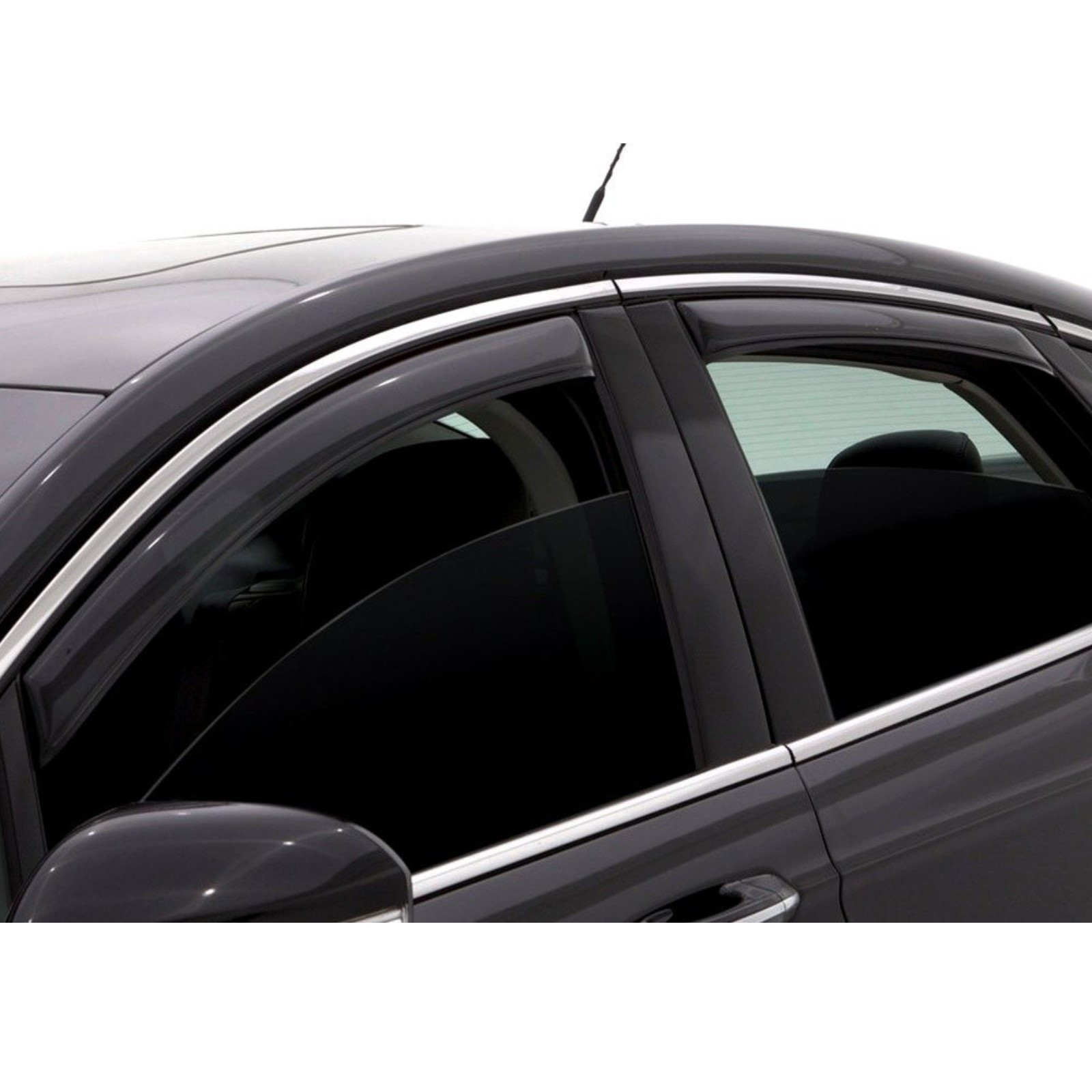 AVS Front & Rear In-Channel Smoke Window Ventvisors for 01-07 Toyota Sequoia