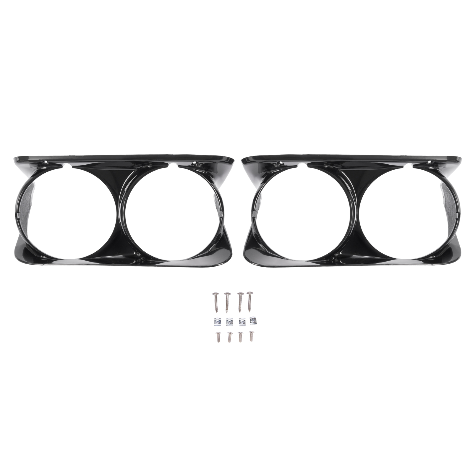 Headlight Bezel For 1968-1982 Chevy C3 Corvette Headlamp Cover Driver&Passenger