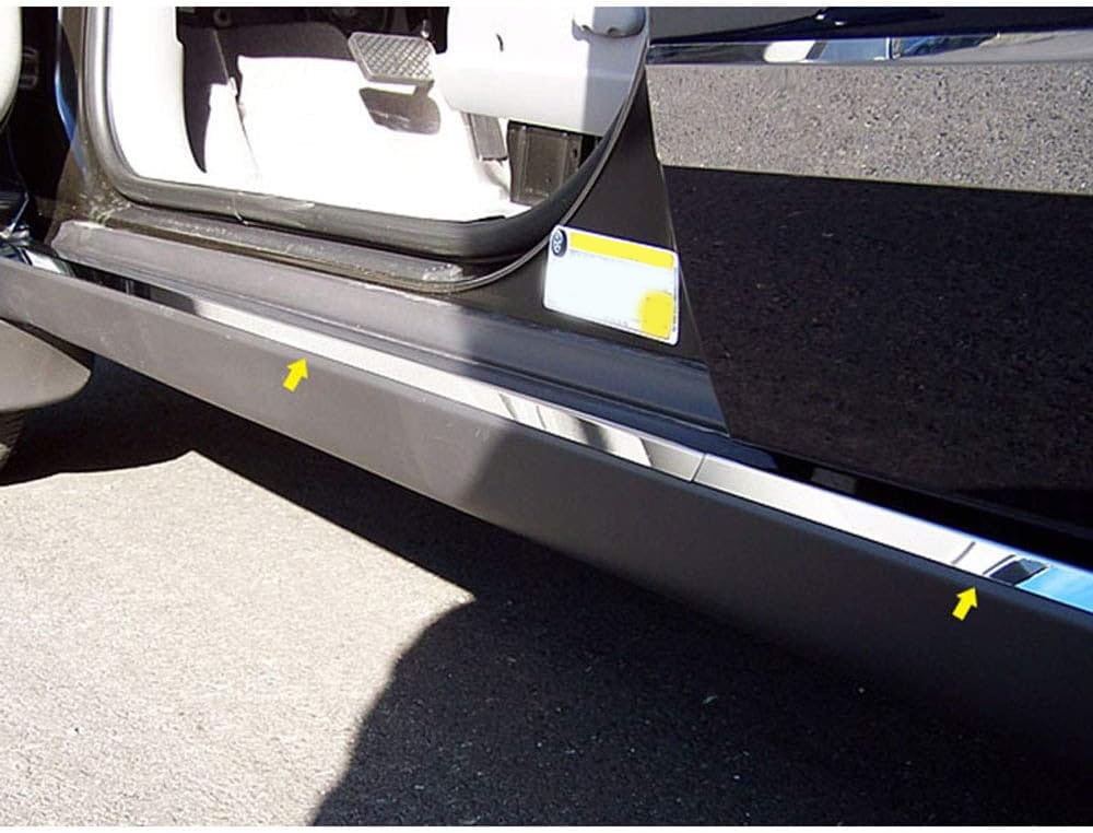 4pc. Luxury FX Stainless Steel 1 5/8″ Door Sill/Rocker Trim for 03-07 Saturn Vue