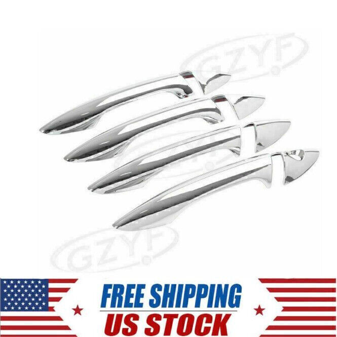 Door Handle Cover Trim Decoration ABS For Hyundai Elantra 2012 2013 2014 Car US