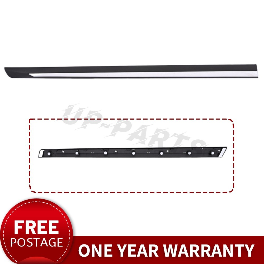 Left Front Door Trim Molding Lower W/Chrome Strip Fits 2017 – 2020 Nissan Rogue
