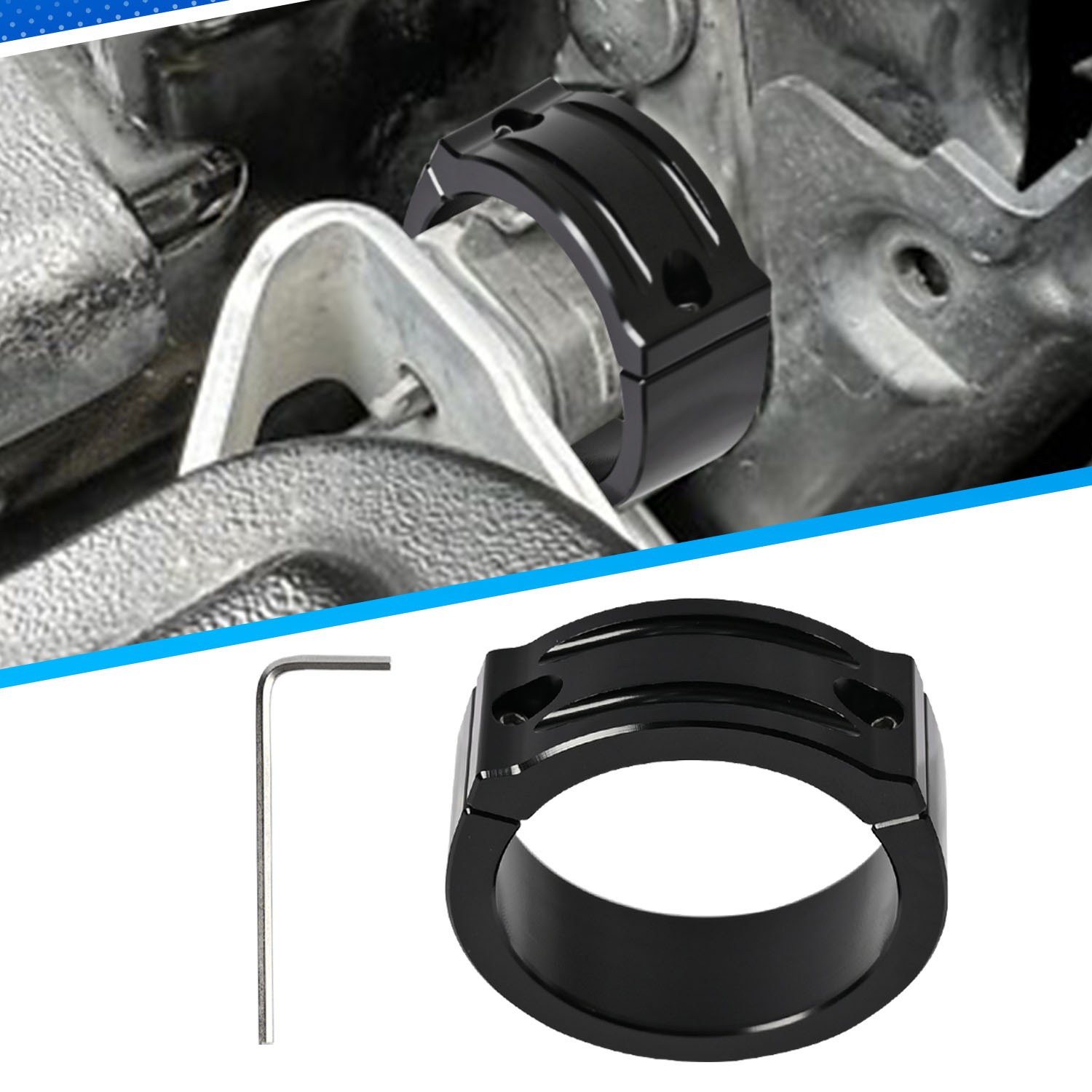 Tailgate Anti-Theft Security Lock Aluminum For Toyota Tacoma 3.5L 2.7L 2016-2023