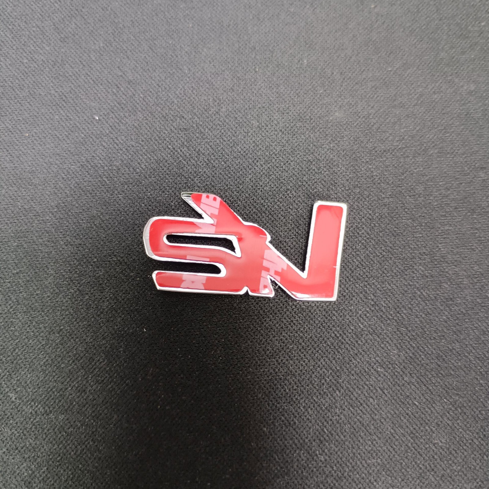 Aston martin V12 Metal Matte Black Badge Emblem AD23-43548-DA(1PC