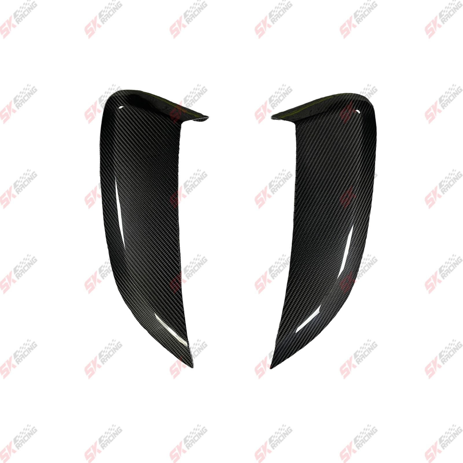Carbon Fiber Front Rear Lip Side Skirts Kit For Porsche Boxster 718 981 2013-16