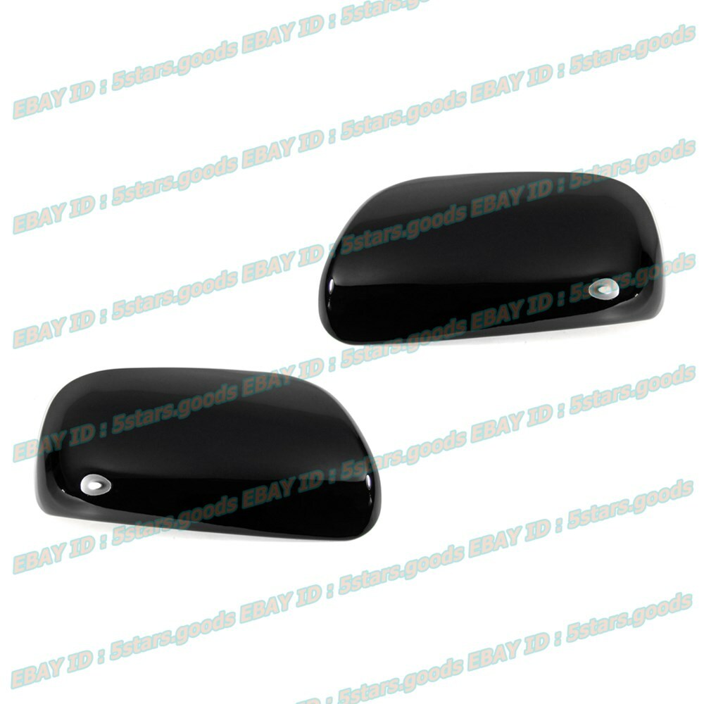 Glossy Pure Black Trims For Toyota Prius 2004 05 06 07 08 2009 Side Mirror Cover