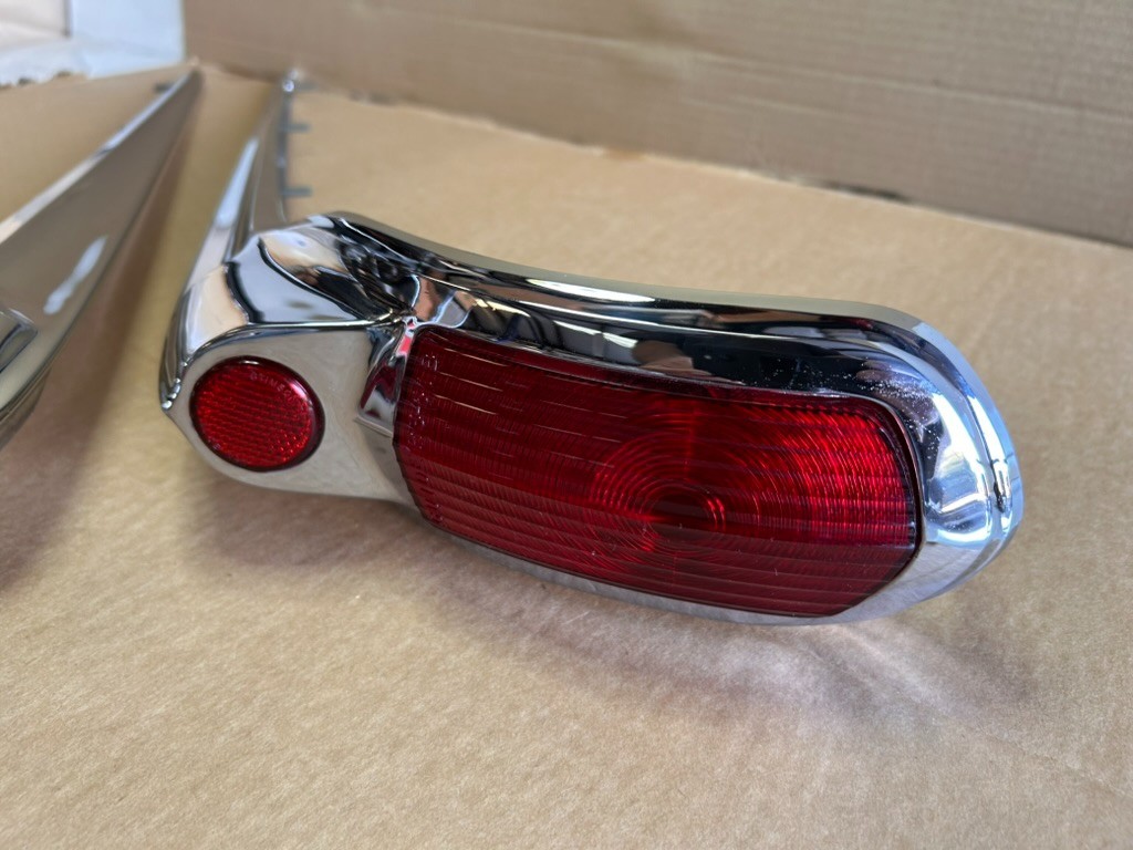 1952 Oldsmobile 88 Deluxe Rear Crown & Tail Light Assemblies NOS GM!