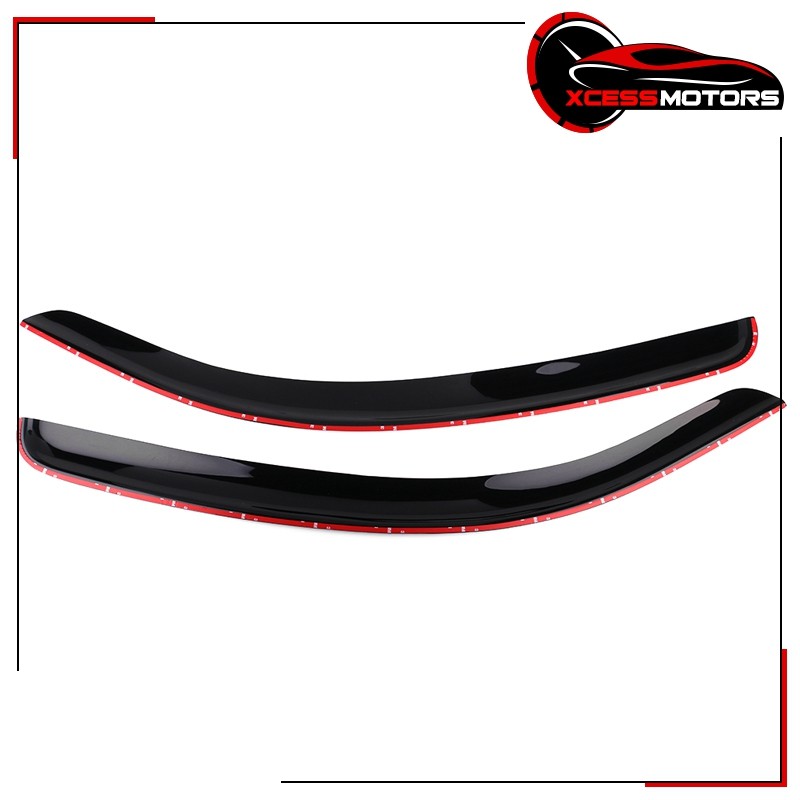 Fits 07-17 Toyota Tundra Standard Cab Acrylic Side Window Visors Windshield 2PCS