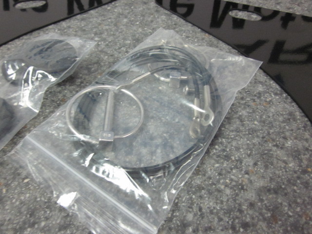 08-23 Dodge Challenger Black Hood Pin Pins Kit Stainless Mopar Genuine OEM New