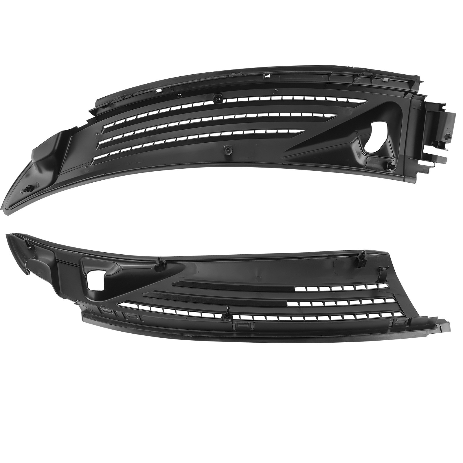 Front Cowl Panel Grille Vents Windshield Wiper Set w/Seals for 09-14 Ford F150