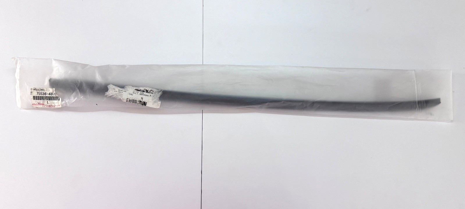 OEM l 2021-2024 Toyota Venza Windshield Left Drip Seal Moulding 75536-48020