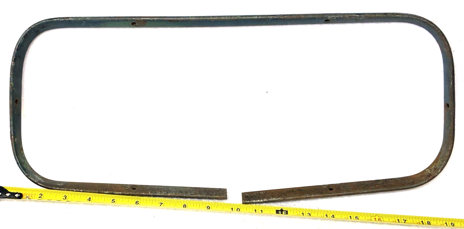 AMERICAN AUSTIN BANTAM REAR WINDOW TRIM,FRAME,BEZEL,18×7″,INTERIOR?ORIGINAL,BACK