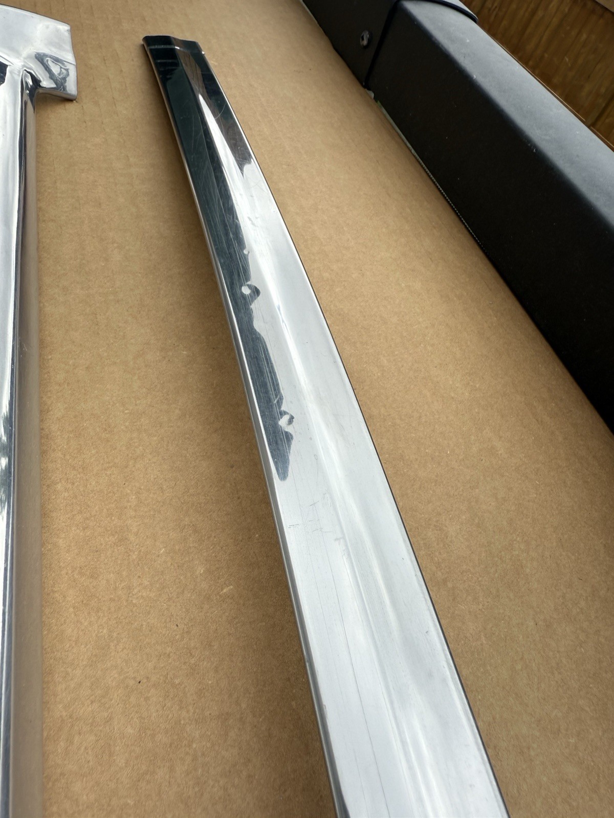 1967 1968 Ford Galaxie Convertible Windshield Trim Molding Mercury Pillar Set