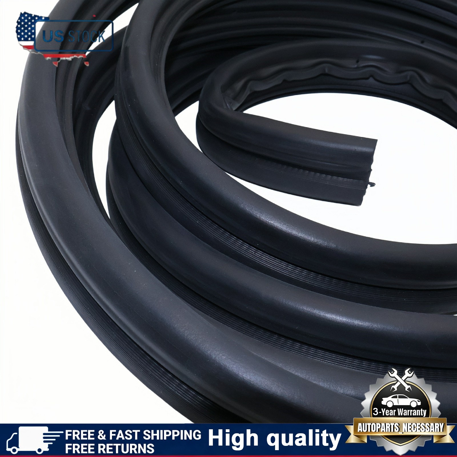 6231135013 New Fits For 1996-2002 Toyota 4Runner Front Door Weatherstrip Seal