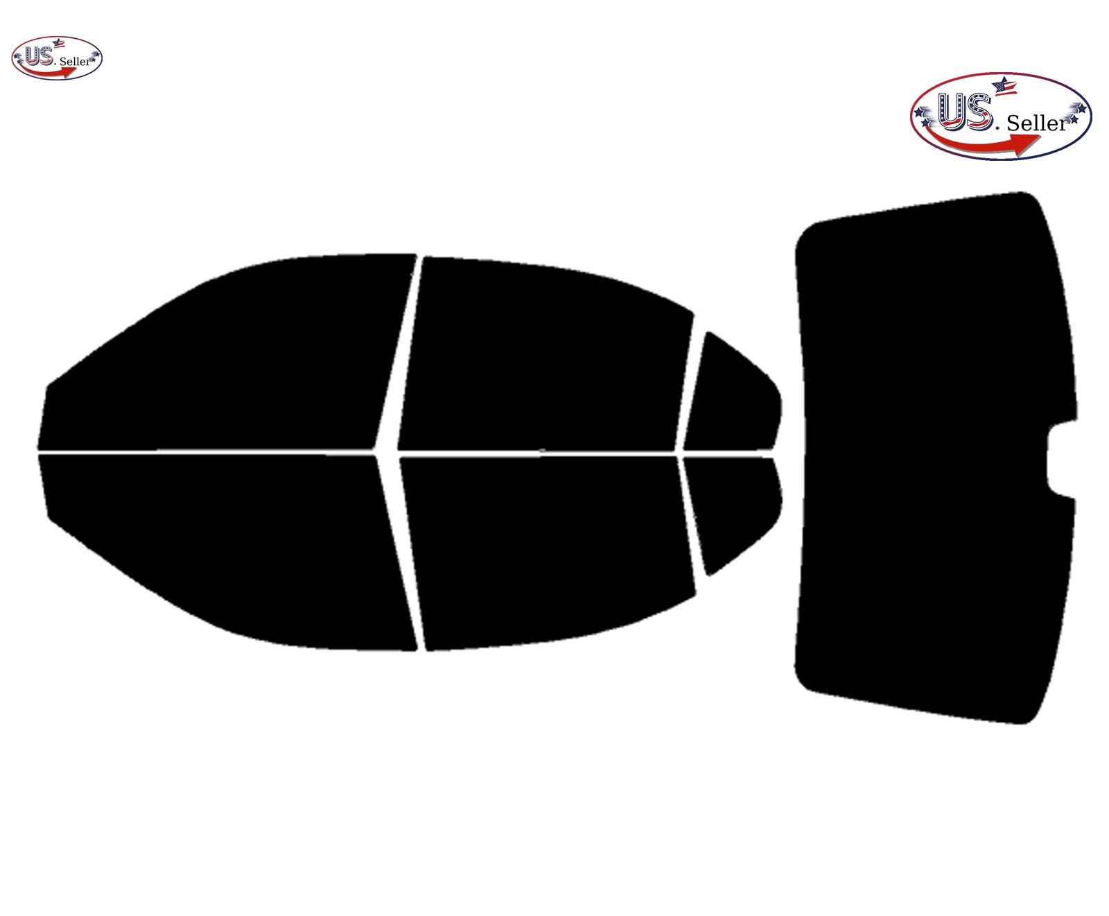 Window Privacy Film PreCut Window Tint 2Ply For 2002-2005 Hyundai Sonata Sedan