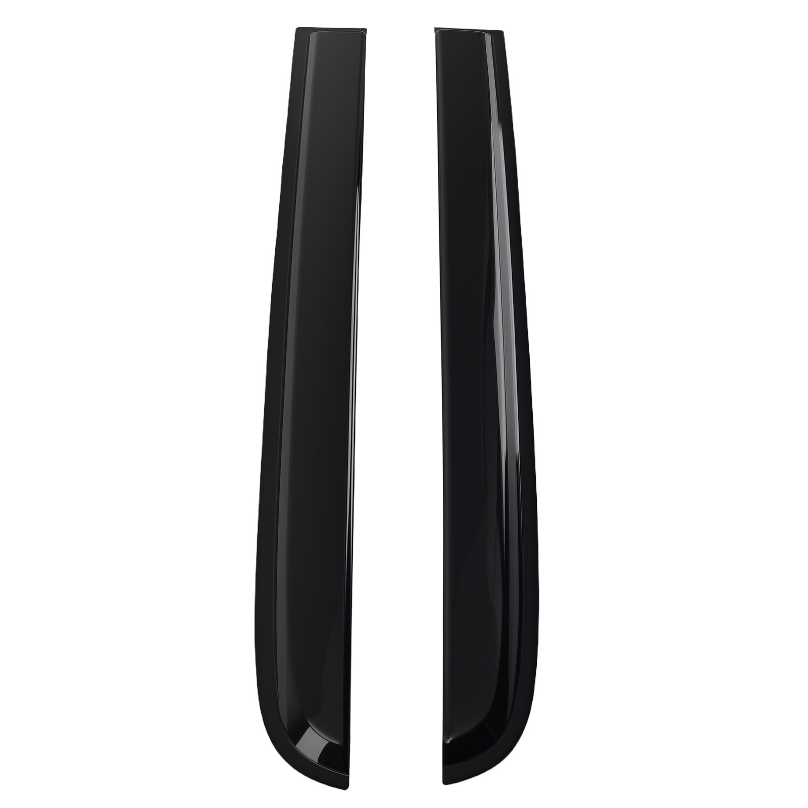 Front Rear Window Visors for Ford F250 F350 F450 F550 Super Duty 1999-2016 4pcs