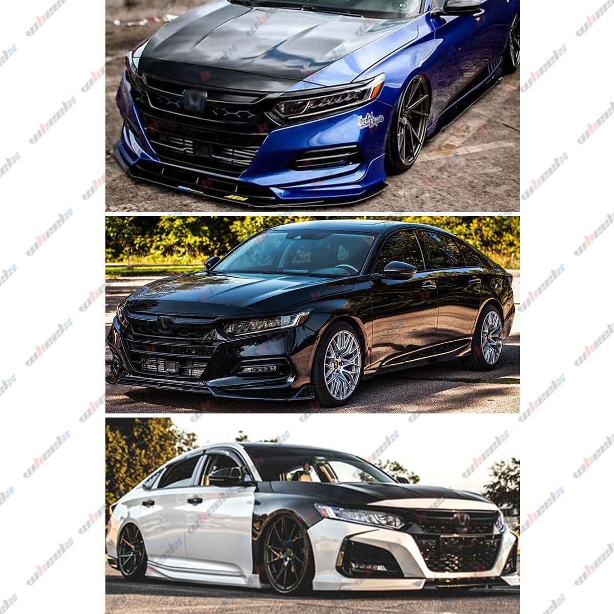 For Honda Accord Sedan 2018-2020 10th Gen Sport JDM Style Replaced Front Grille
