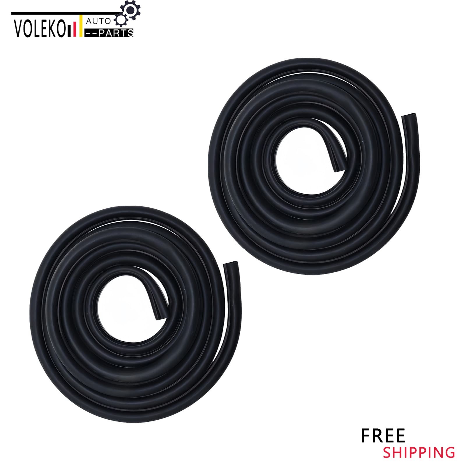 For 1986-07 Peterbilt 377 359 379 380 13.5 Ft Door Rubber Seal Weatherstrip Kit