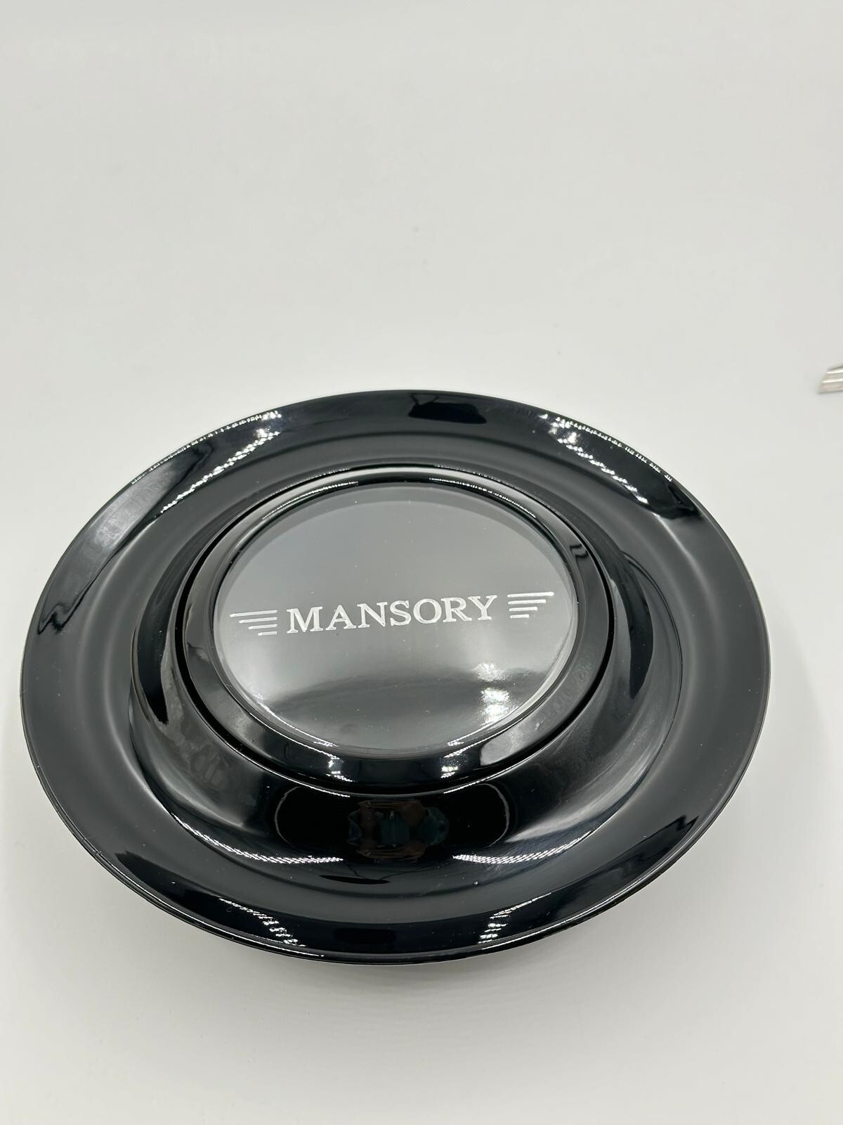 4pcs Set For Mansory XL Big Floating Cap Gloss Black Forged Rims 7.2 Inch 182mm