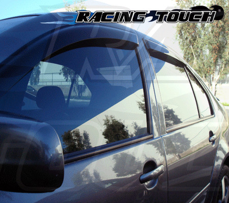 Rain Guards Sun Visor 2.0 MM Outside Mount 4pcs 2001-2007 01-07 Mazda Tribute