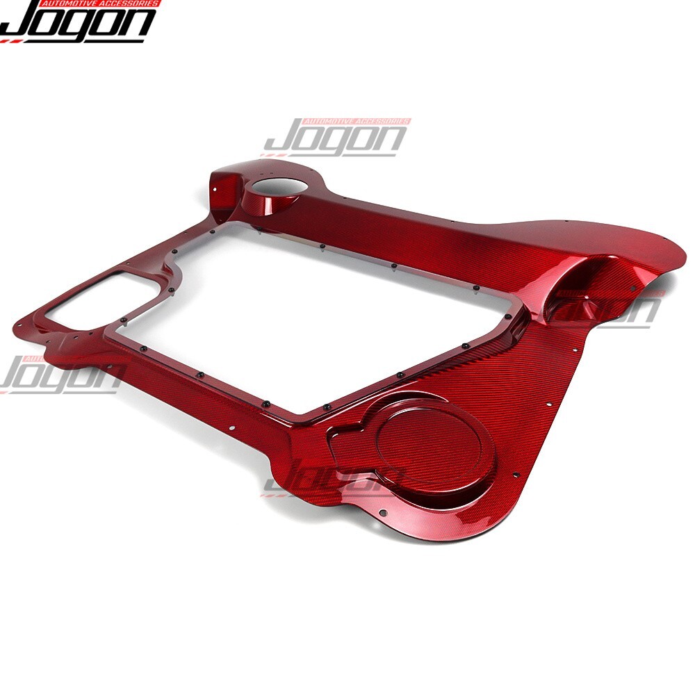 Z06 HTC Red Carbon Engine Bay Decor For Corvette C8 Convertible Z51 Z06 2020-25