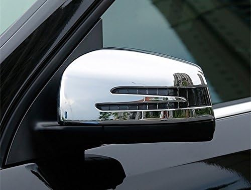 Chrome Car Door Mirror Cover For Mercedes-Benz ML W166 2012-2015 X166 2013-2015
