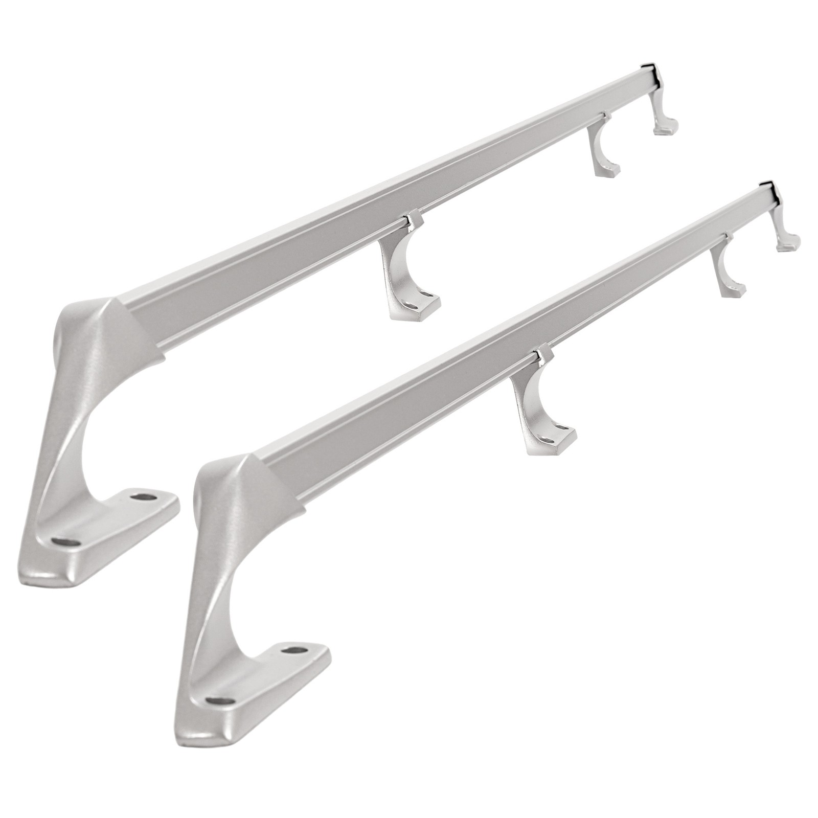 Truck Bed Rails For 1967-1991 Chevy GMC Heavy Duty Long Bed Trucks Chrome